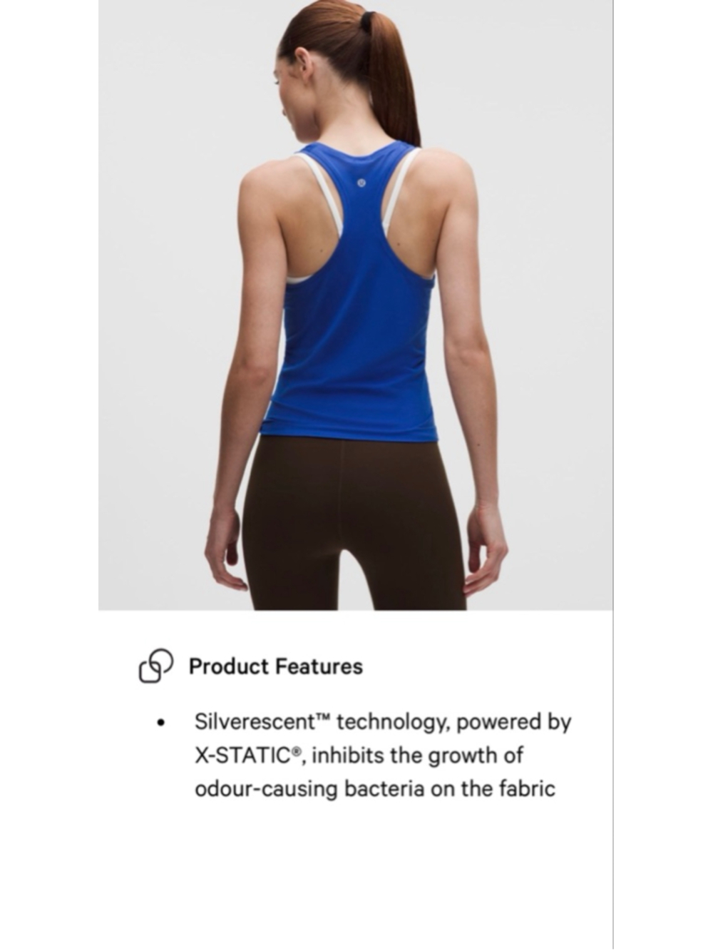 Lululemon Swiftly Tech Racerback Tank 2.0 Waist Length Ripened Raspberry SZ 8 - Picture 9 of 9